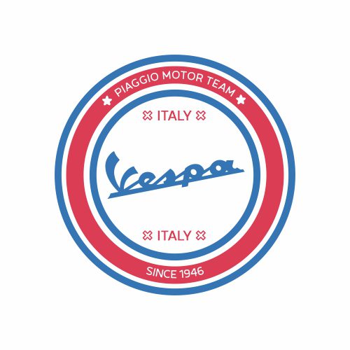 Pegatinas Vespa Piaggio Motor Team